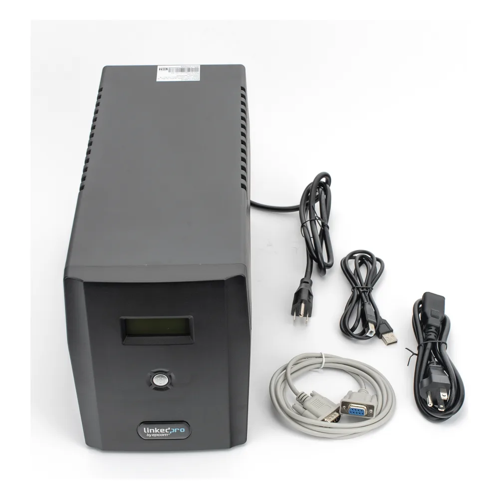 UPS 1500VA/900 W Pantalla LCD / Línea Interactiva 120Vca / 8 tomas 5-15R (6 Respaldadas) / Regulación de Voltaje / Protección RJ45 – vista 4
