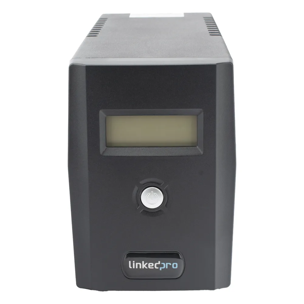 UPS 600VA/360 W Pantalla LCD / Línea Interactiva 120Vca / 6 tomas 5-15R (4 Respaldadas) / Regulación de Voltaje / Protección RJ45 – vista 3