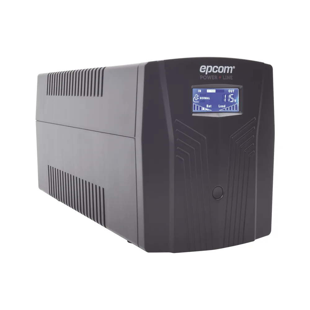 UPS de 1200VA/720W / Protección contra Descarga, Sobretensión y Picos Transitorios / Entrada y Salida 120 Vca / Clavija NEMA 5-15P / 6 Tomas NEMA 5-15R – vista 2