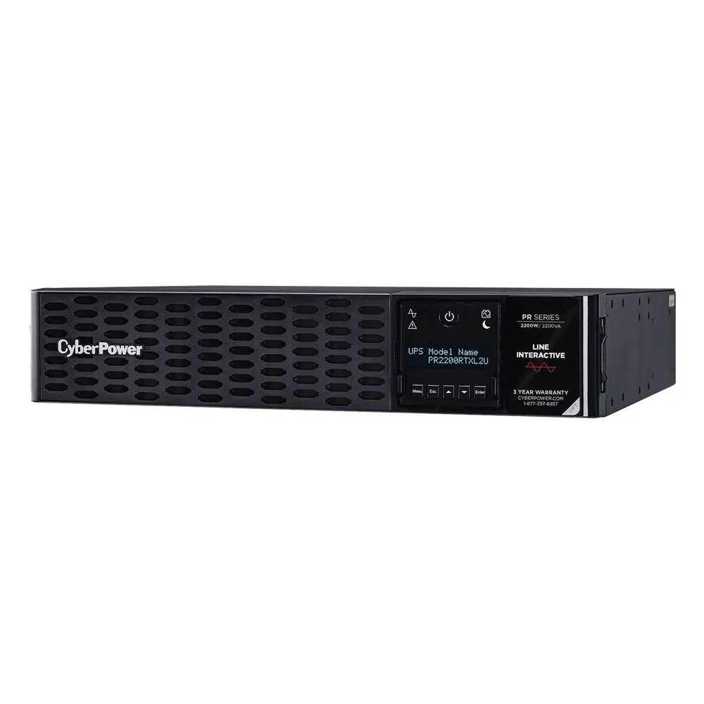 UPS de 2200 VA/2200 W, Topología Línea Interactiva, Entrada 120 Vca NEMA L5-30P, Onda Senoidal Pura, Torre o Rack 2 UR, Con 8 Tomas NEMA 5-20R – vista 3
