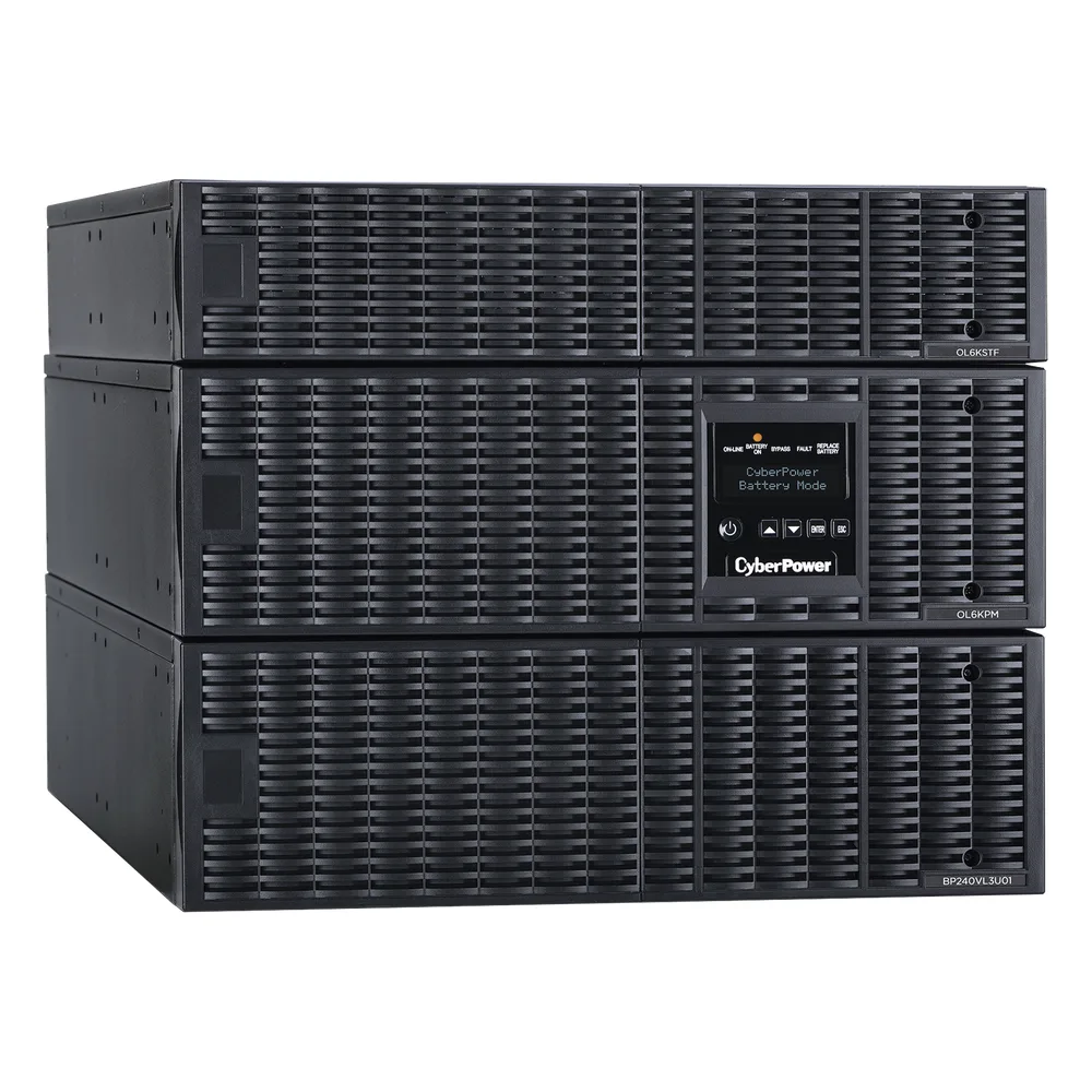 UPS de 6000 VA/5400 W, Online Doble Conversión, 200 - 240 Vac de Entrada NEMA L6-30P, 120 - 240 Vac de Salida, Onda Senoidal Pura, Torre o Rack de 8 UR, Con 6 Tomas NEMA 5-20R, 2 NEMA L6-20R y 1 NEMA L6-30R – vista 3