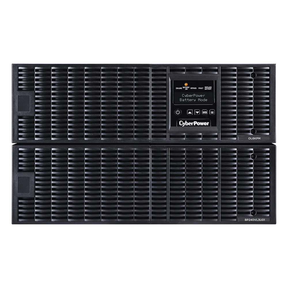 UPS de 6000 VA/5400 W, Online Doble Conversión, 200 - 240 Vac de Entrada NEMA L6-30P, Onda Senoidal Pura, Torre o Rack de 6 UR, Con 2 Tomas NEMA L6-20R y 2 NEMA L6-30R