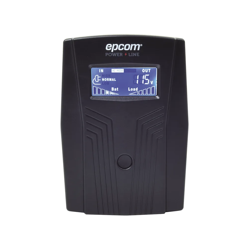 UPS de 600VA/360W / Protección contra Descarga, Sobretensión y Picos Transitorios / Entrada y Salida 120 Vca / Clavija NEMA 5-15P / 4 Tomas NEMA 5-15R – vista 4