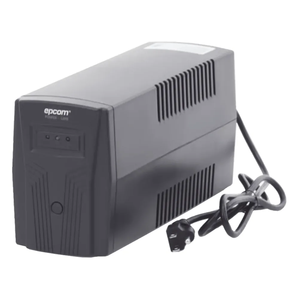 UPS de 600VA/360W / Protección contra Descarga, Sobretensión y Picos Transitorios / Entrada y Salida 120 Vca / Clavija NEMA 5-15P / 4 Tomas NEMA 5-15R/ Sin Protector RJ11 ni RJ45 – vista 2