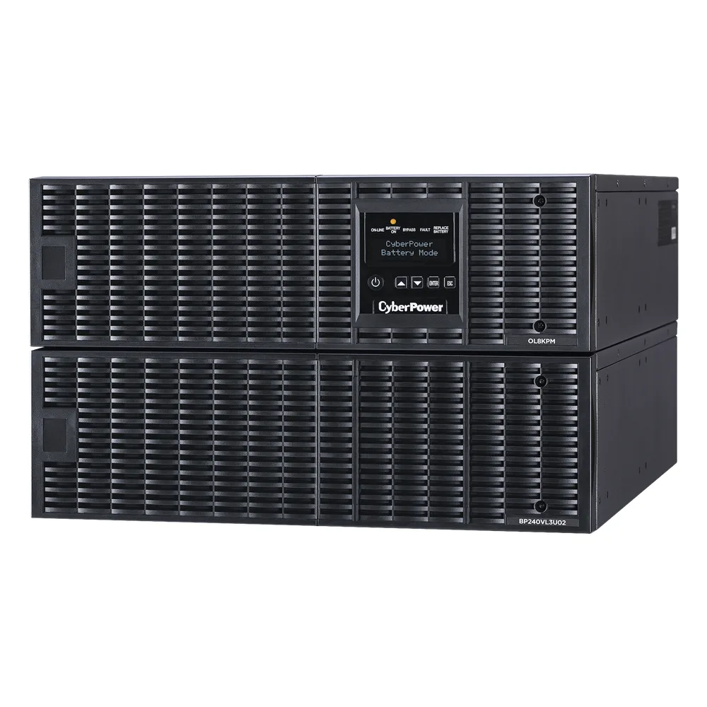 UPS de 8000 VA/ 8000 W, Online Doble Conversión, 200 - 240 Vac de Salida, Terminal Hardwired, Onda Senoidal Pura, Torre o Rack de 6 UR, Con 3 Tomas NEMA L6-30R – vista 2