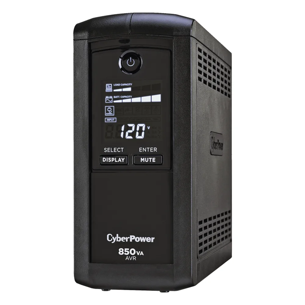 UPS de 850 VA/510 W, Topología Línea Interactiva, Entrada 120 Vca NEMA 5-15P, Tipo Mini Torre, Con 9 Tomas NEMA 5-15R – vista 4
