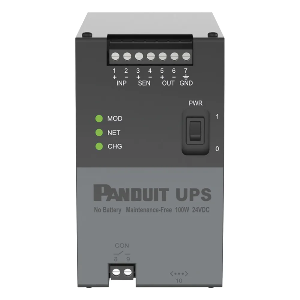 UPS Industrial de 100 Watts, 24 Vcd de Entrada, Instalación en Riel DIN Estándar de 35mm, Temperatura de operación de -40 a 60 ºC – vista 2