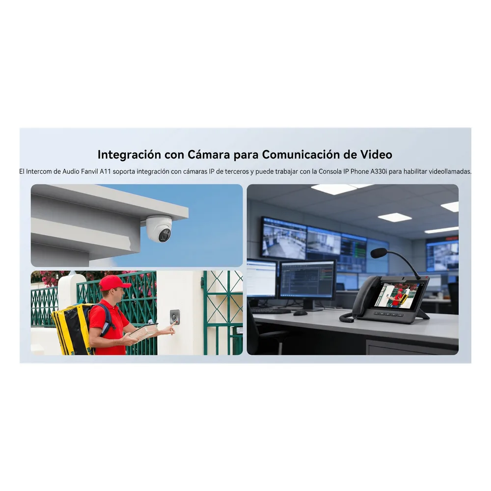Video Intercom IP para Exterior / Cámara 4 Megapixel (1080p) / HDR e Iluminación IR / Altavoz 5W y Doble Micrófono con Reducción de Ruido / Panel Acero Inoxidable y Cuerpo Aluminio / IP66 e IK10 / PoE+ / 2 Líneas SIP – vista 19