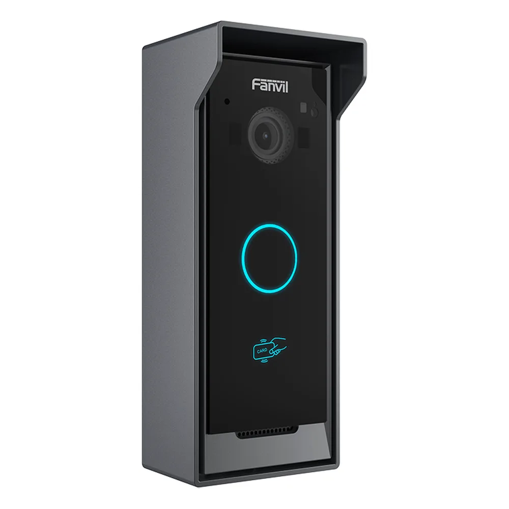 Video Intercomunicador IP / 2 Megapíxeles / Botón Marcación Rápida / Apertura Puerta BLE-Tarjeta IC-DTMF-Remoto / IP65 / PoE / ONVIF/ 1000 Registros Tarjetas – vista 3