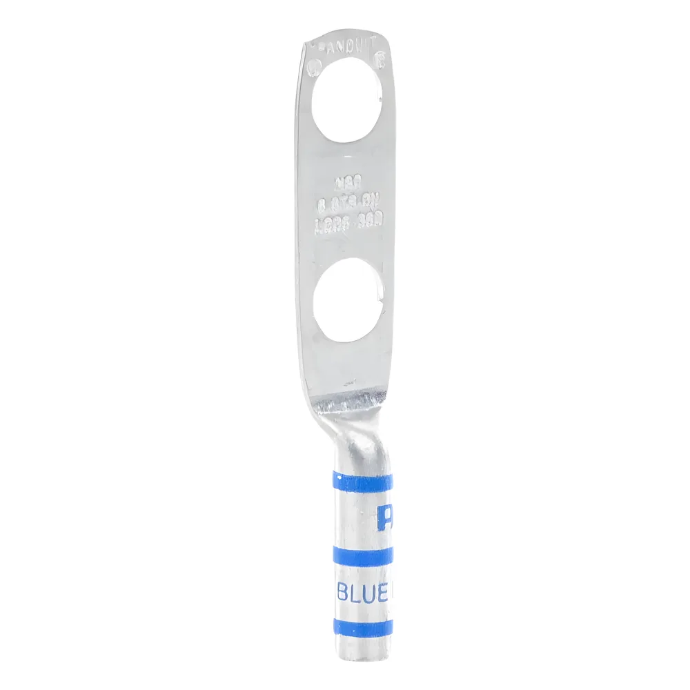 Zapata de compresión LCC6-38D-L para cal. 6 Awg, Doble barreno para tornillo prisionero de 3/8, Espaciado de orificio 25.4mm, 1 Pz – vista 7