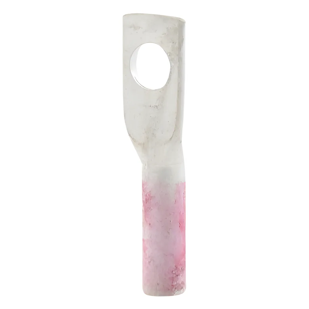 Zapata Terminal de Compresión BURNDY para Tornillo de 1/4" y Calibre 8 AWG / Barril Largo. – vista 2