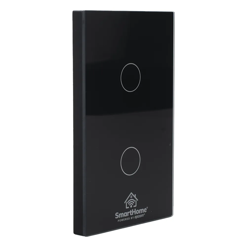 (ZigBee) Apagador switch inalámbrico ZigBee, control de 2 regresos de carga, 110V – vista 3